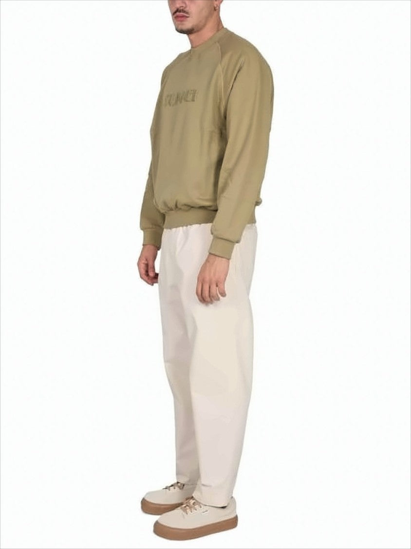 Sunnei Relaxed Fit Long-Sleeve Sweatshirt With Raised Logo