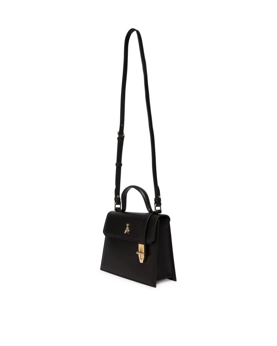 Patrizia Pepe Black Top Handle Bag