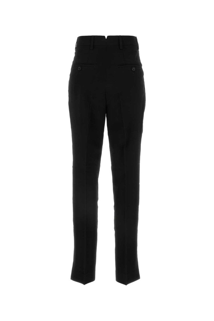 Ami Black Wool Pant