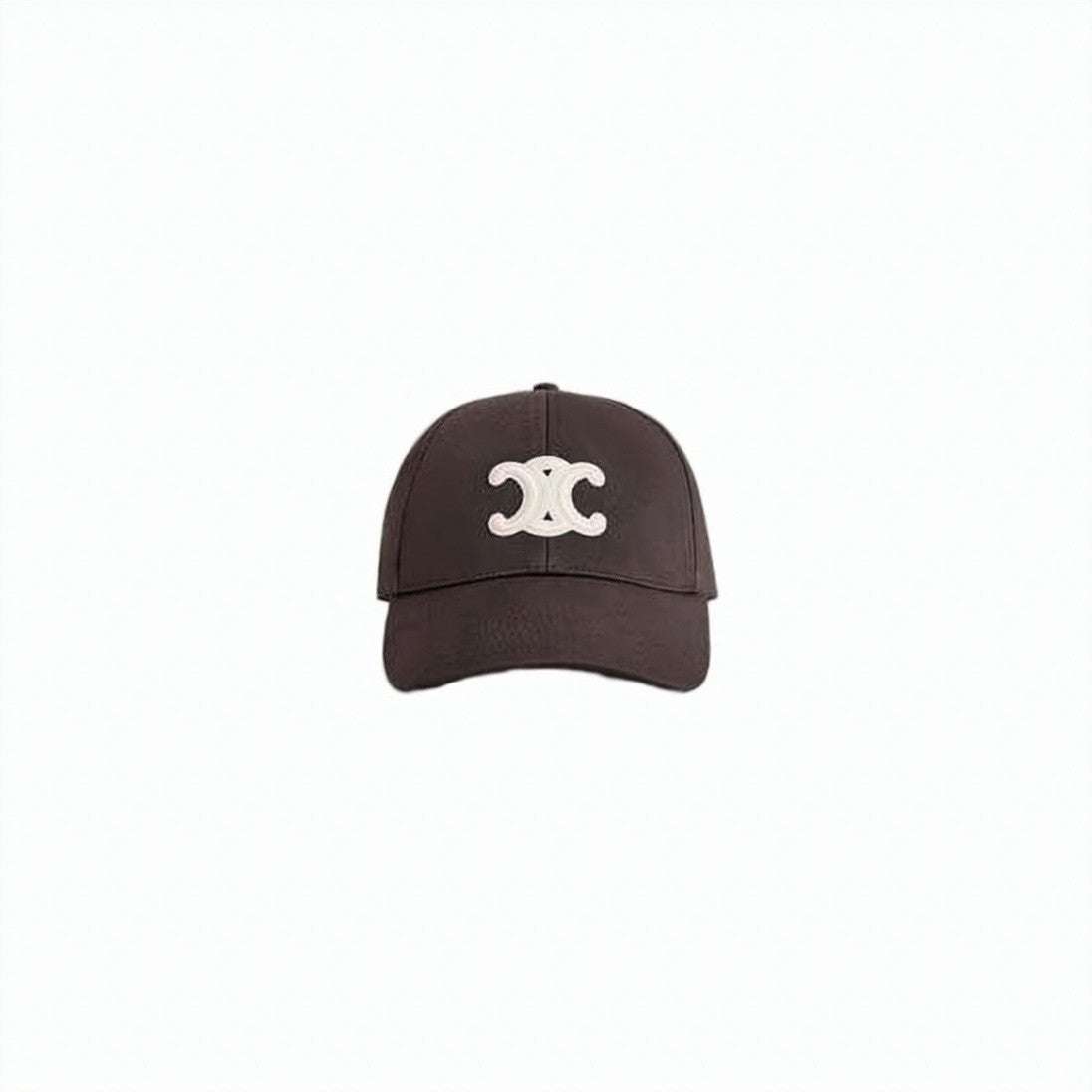 Celine Structured Black Cotton Gabardine Baseball Cap