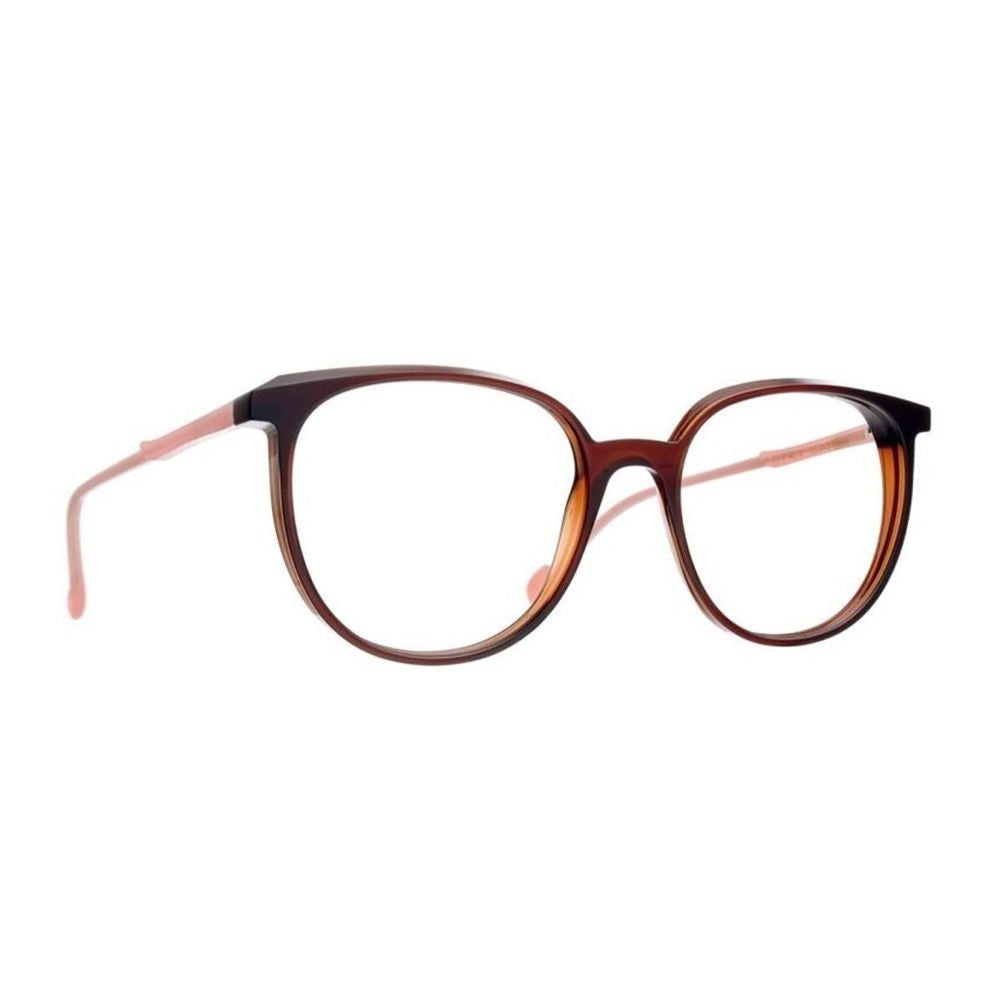 Blush Phantos Gradient Acetate Sunglasses In Brown And Rose