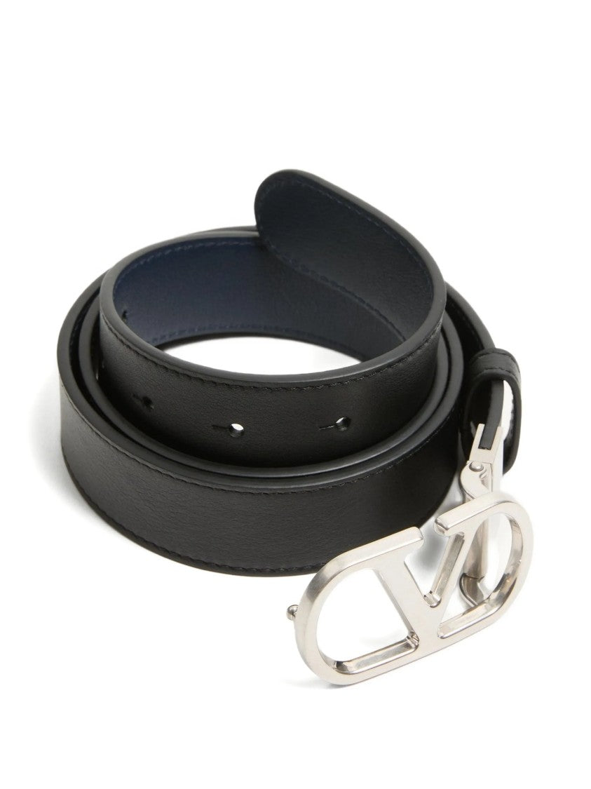 Valentino Black/Navy Belt H. 30 Reversible Belt