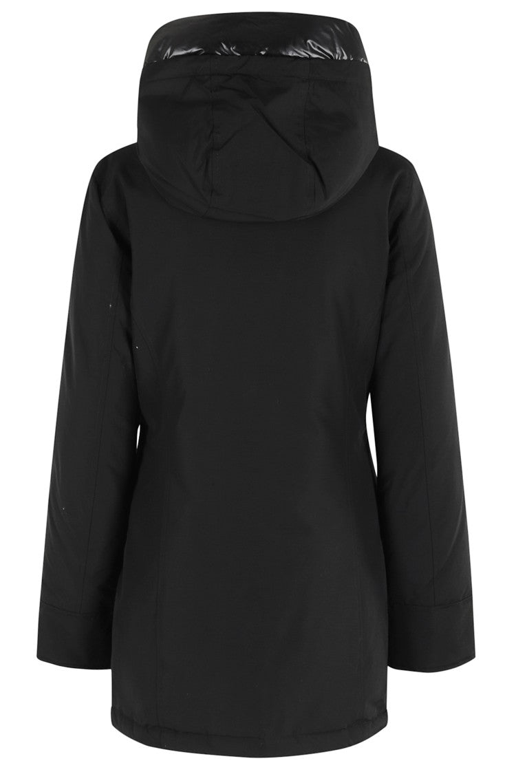 Woolrich Black Arctic Parka With Button