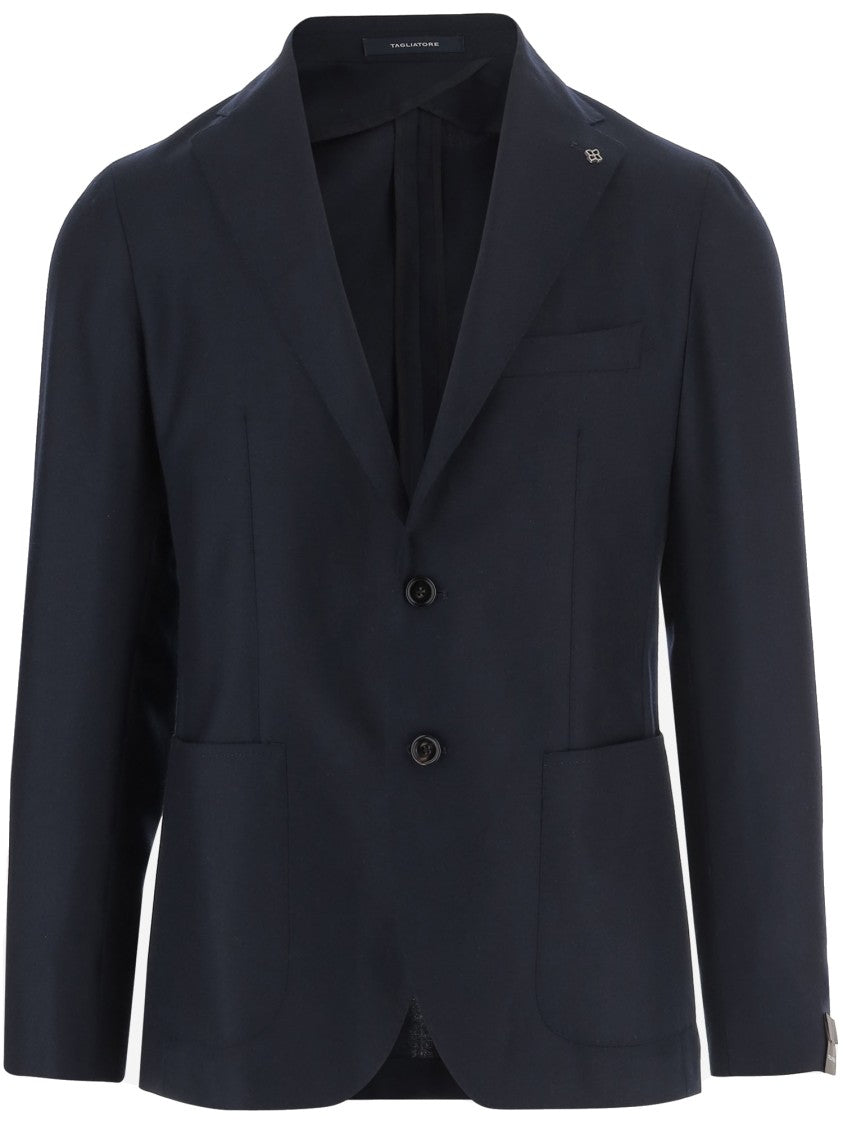 Tagliatore Single-Breasted Cashmere Jacket