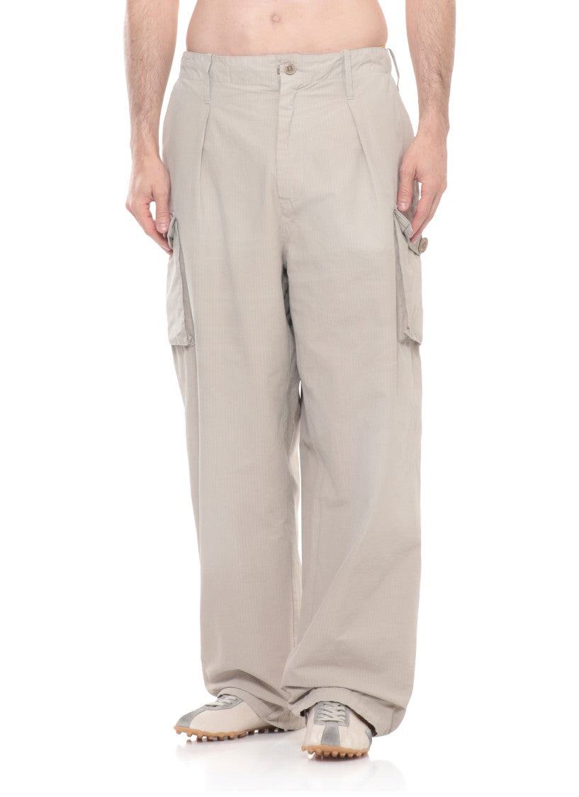 Maison Margiela Beige Cotton Cargo Pants