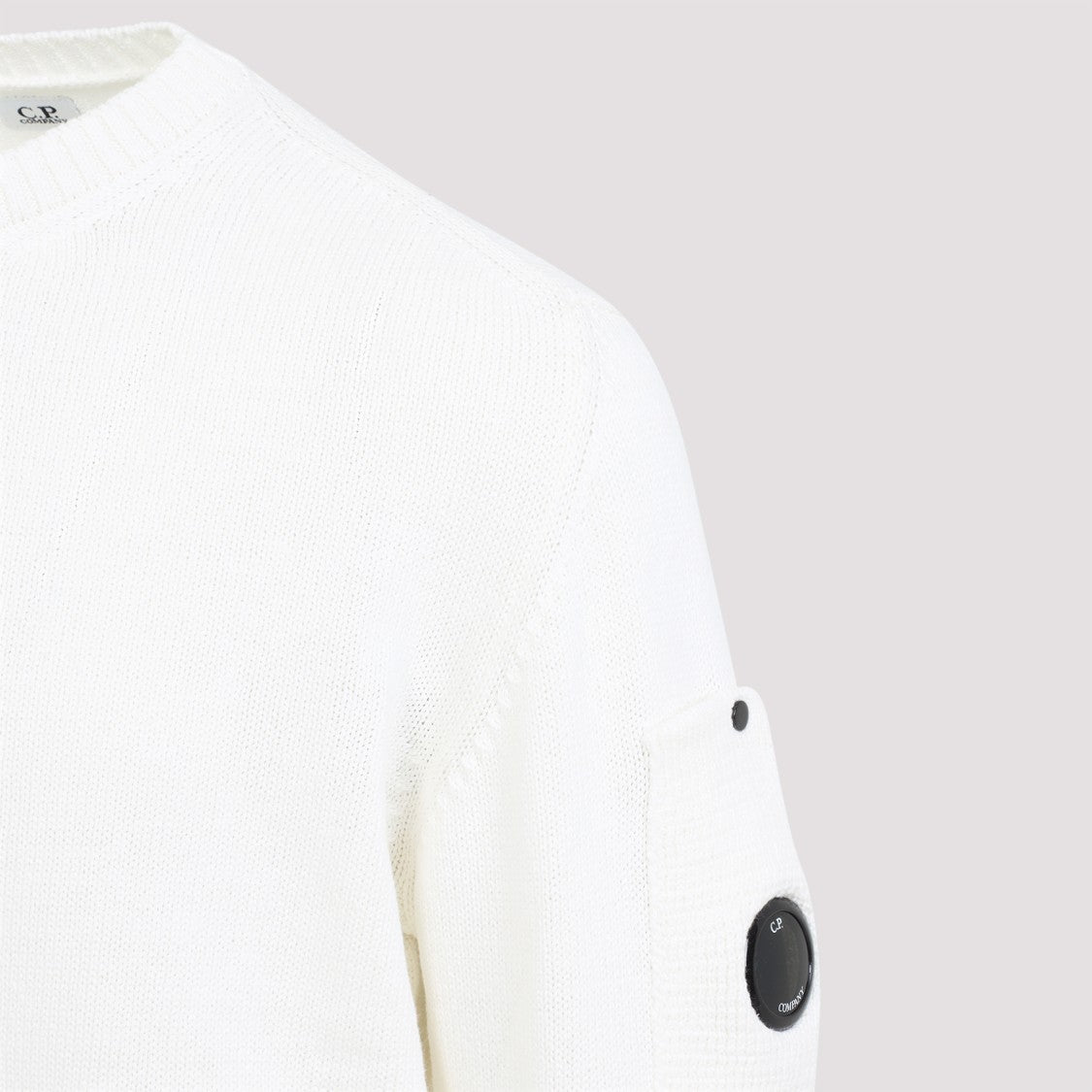 C.P. Company Classic Crew Neck Cotton Sweater