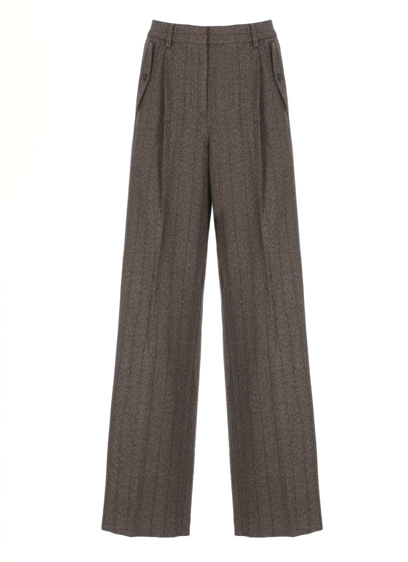 Golden Goose Wide-Leg Wool Pants