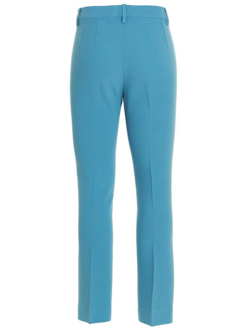 Etro Pleated Viscose Blend Tailored Pants