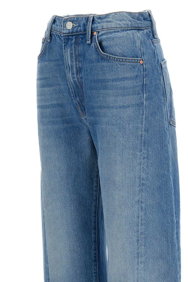 Mother Jeans The Half-Pipe Ankle Cuff Fray