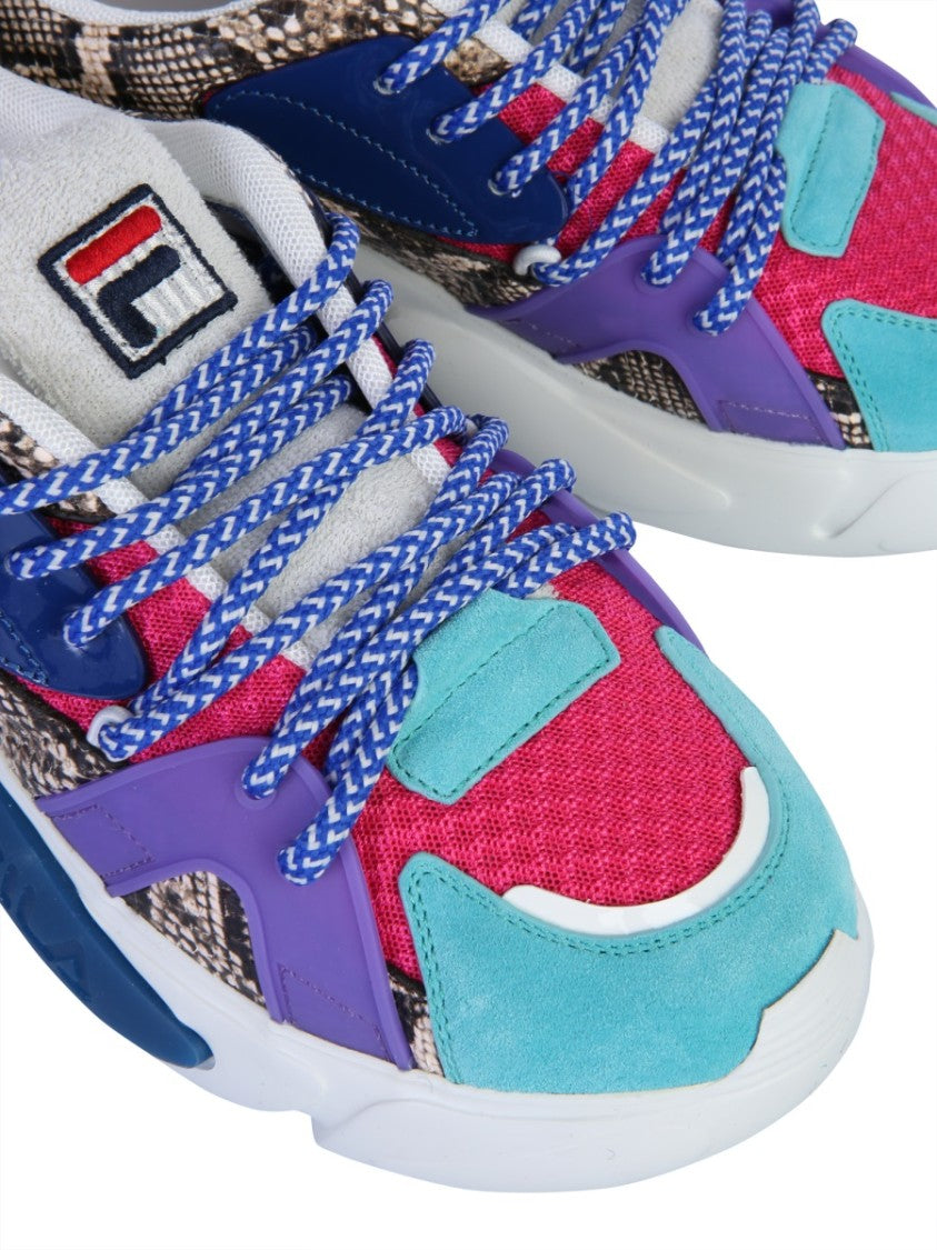 Fila Multi-Color Chunky Sneakers With Tubular Sole