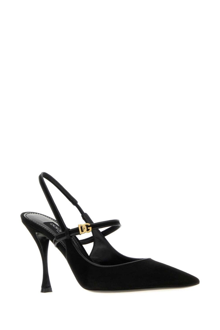 Dolce & Gabbana Black Suede Pumps