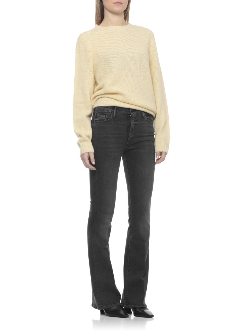Mother Grey The Weekender Cotton Jeans