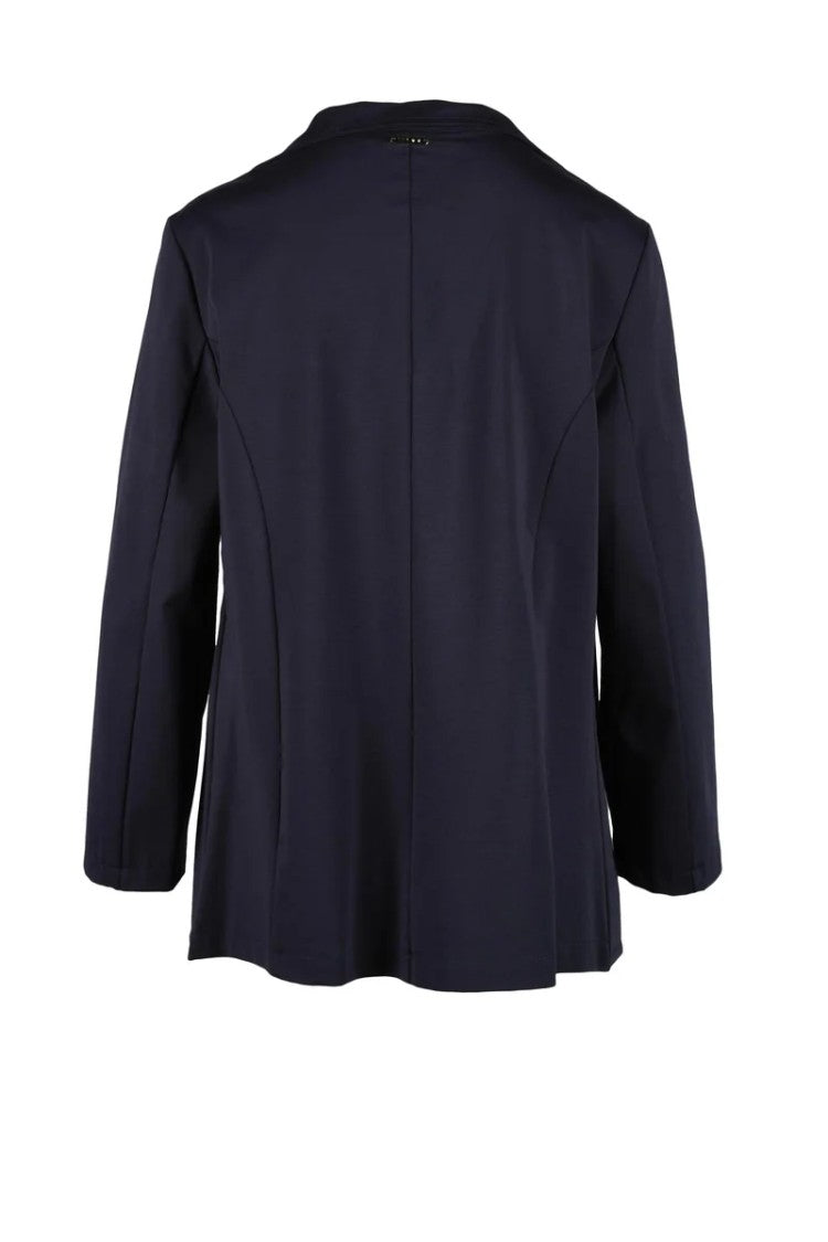 More By Siste's Blue Tailored Cotton-Blend Jacket
