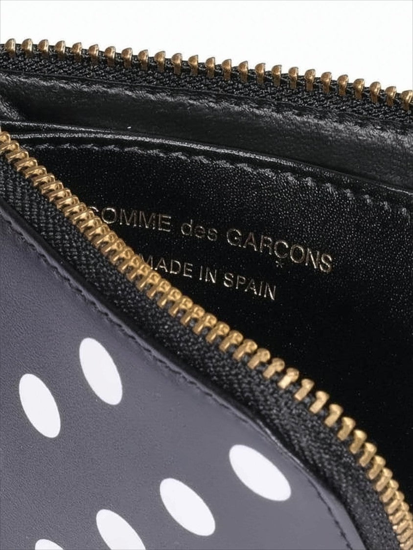 Comme Des Garçons Compact Leather Card Wallet