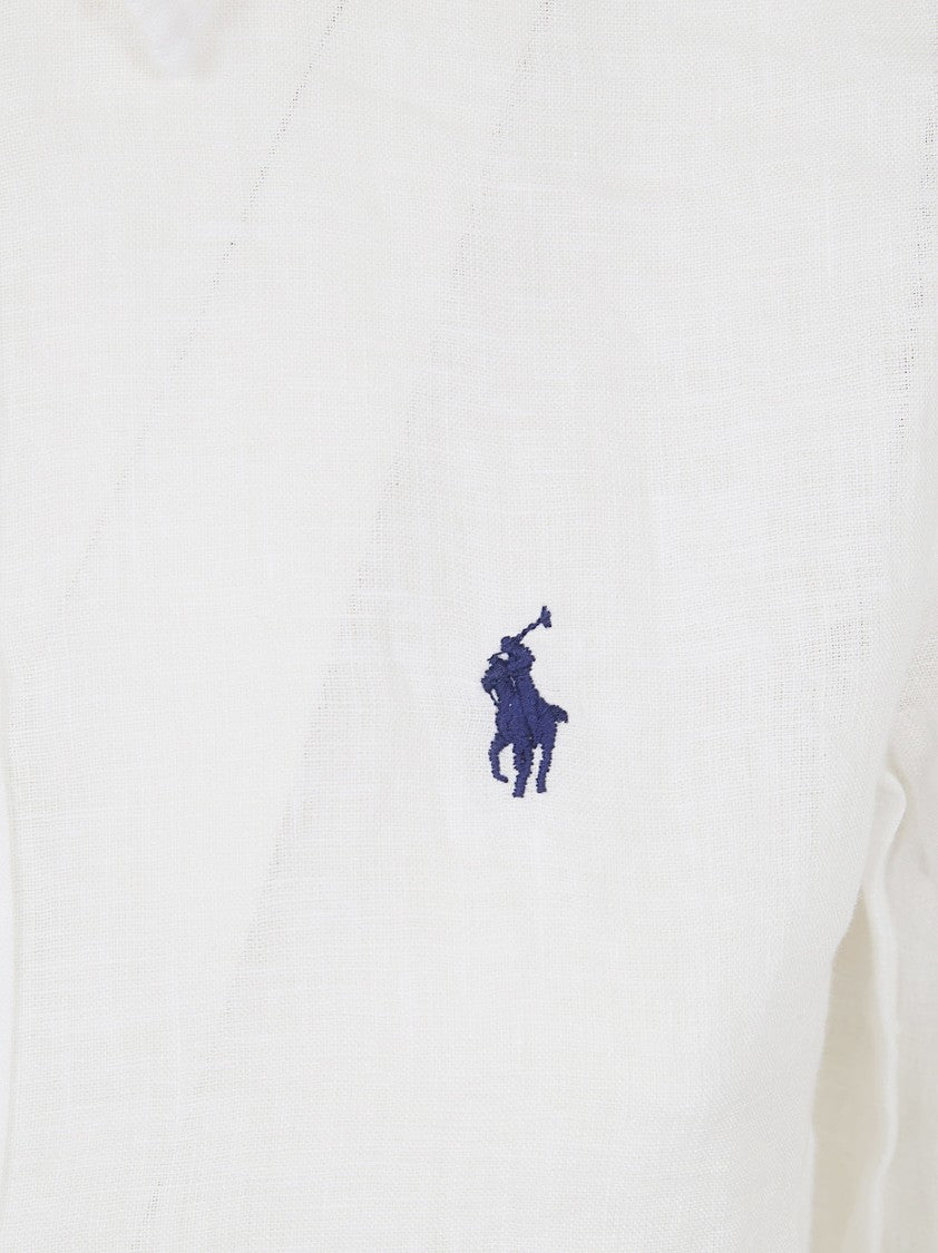 Polo Ralph Lauren Long-Sleeve Slim-Fit Cotton Shirt