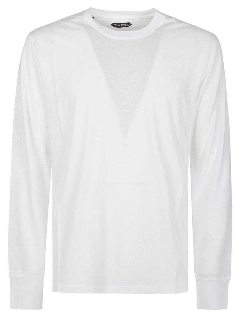 Tom Ford Long-Sleeve Lyocell-Blend T-Shirt