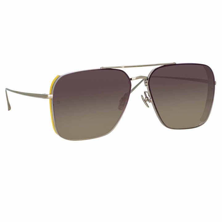 Linda Farrow The Asher - Aviator Sunglasses
