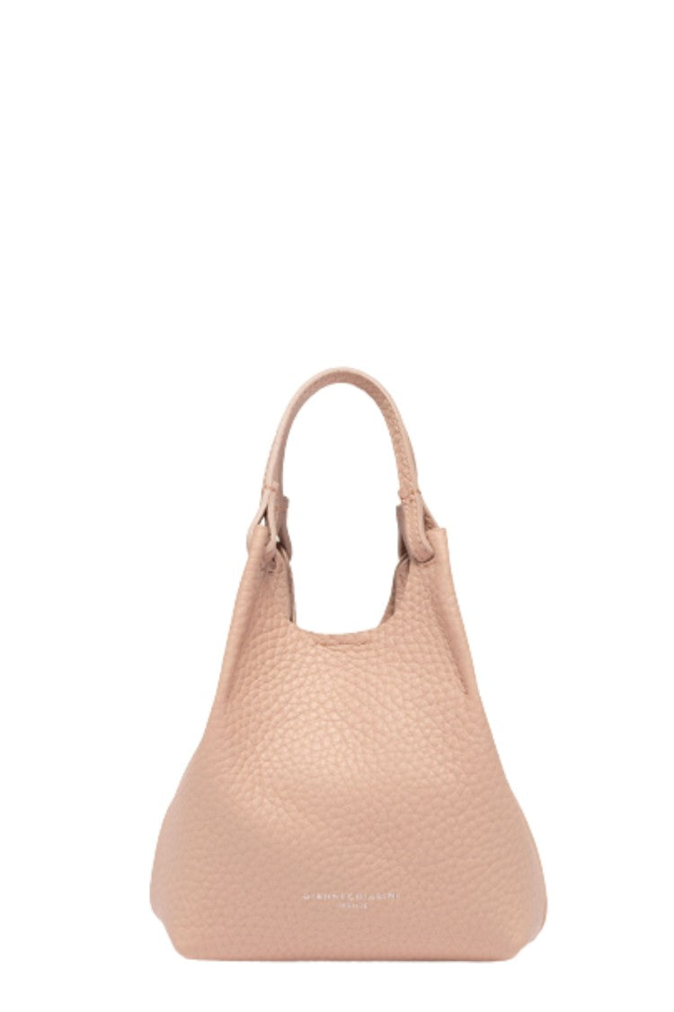 Gianni Chiarini Pink Dua Leather Shoulder Bag