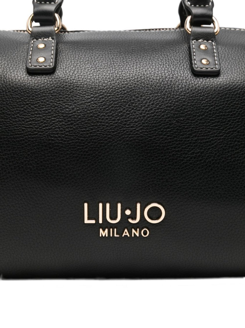 Liu Jo Structured Handbag In Textured Synthetic Leather