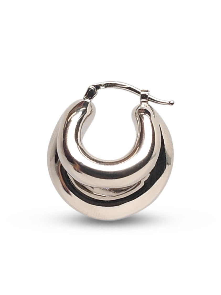 Panconesi 'Huggies Blow Up' Silver Copper Earrings