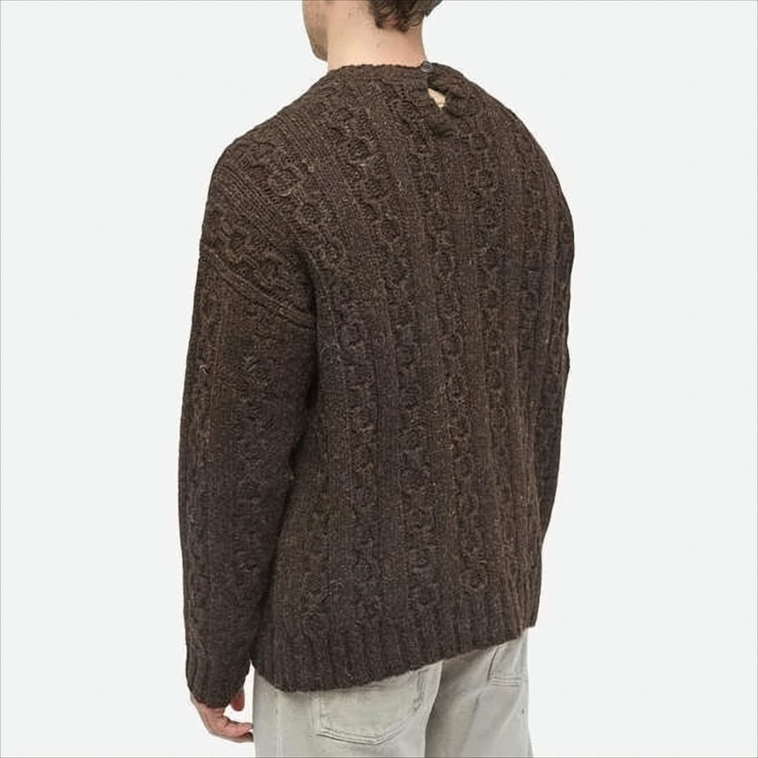 Our Legacy Textured Cable Knit Sweater