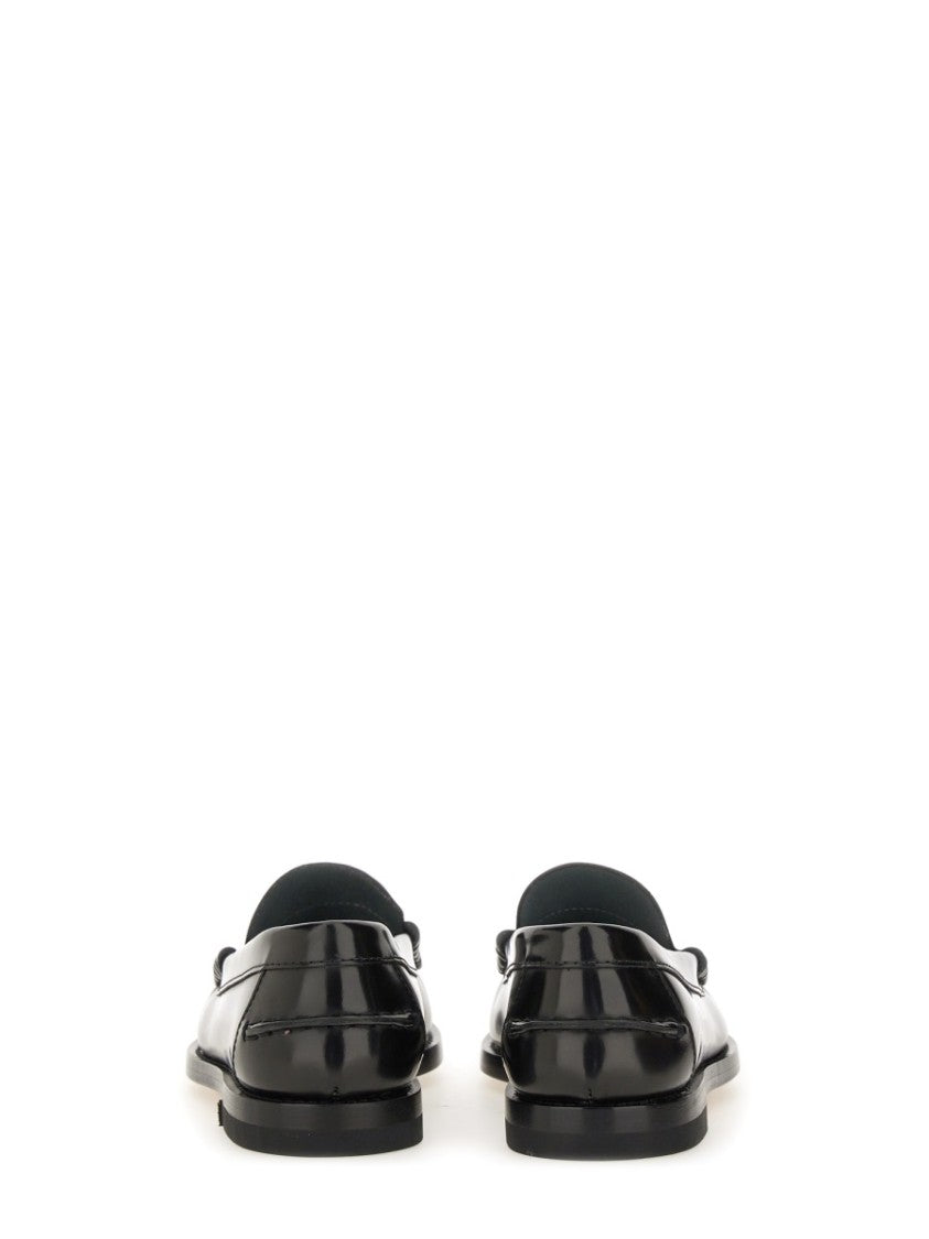 Tod's Polished Calf Leather Loafer With Classic Silhouette