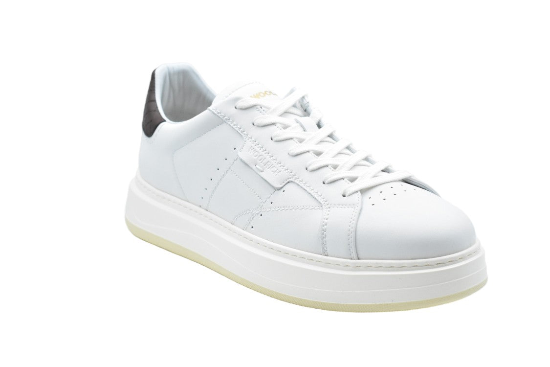 Woolrich Blue White Laced Comfort Versatile Shoes