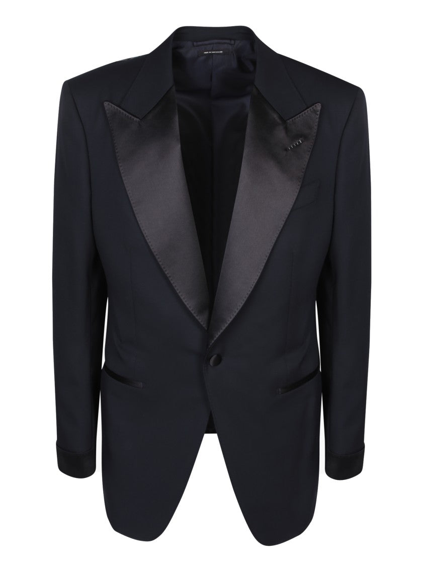 Tom Ford Blue Wool Suit