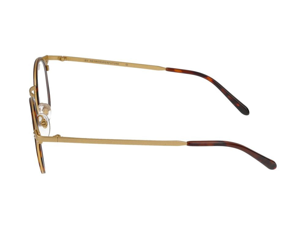 Retrosuperfuture Eyeglasses Numero 20 Oro Havana 46/25/145