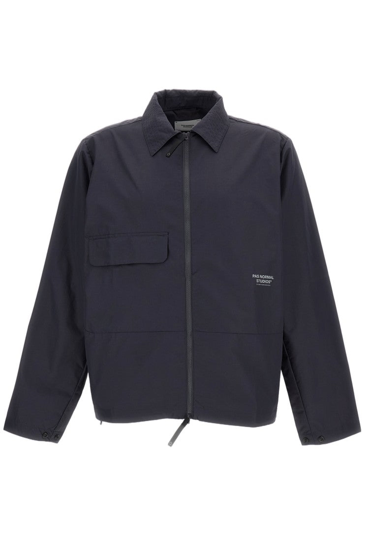Pas Normal Studios Orange Off-Race Utility Water-Repellent Jacket