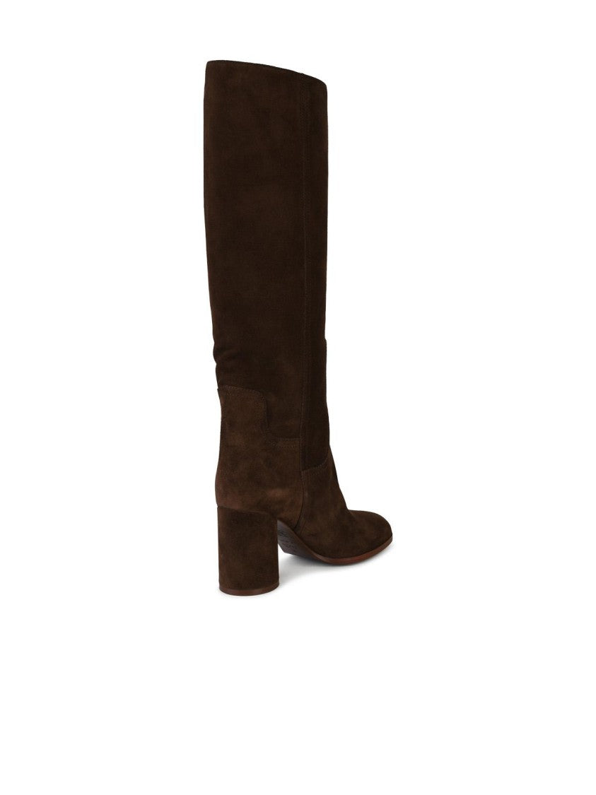 Casadei Cleo' Brown Suede Boots