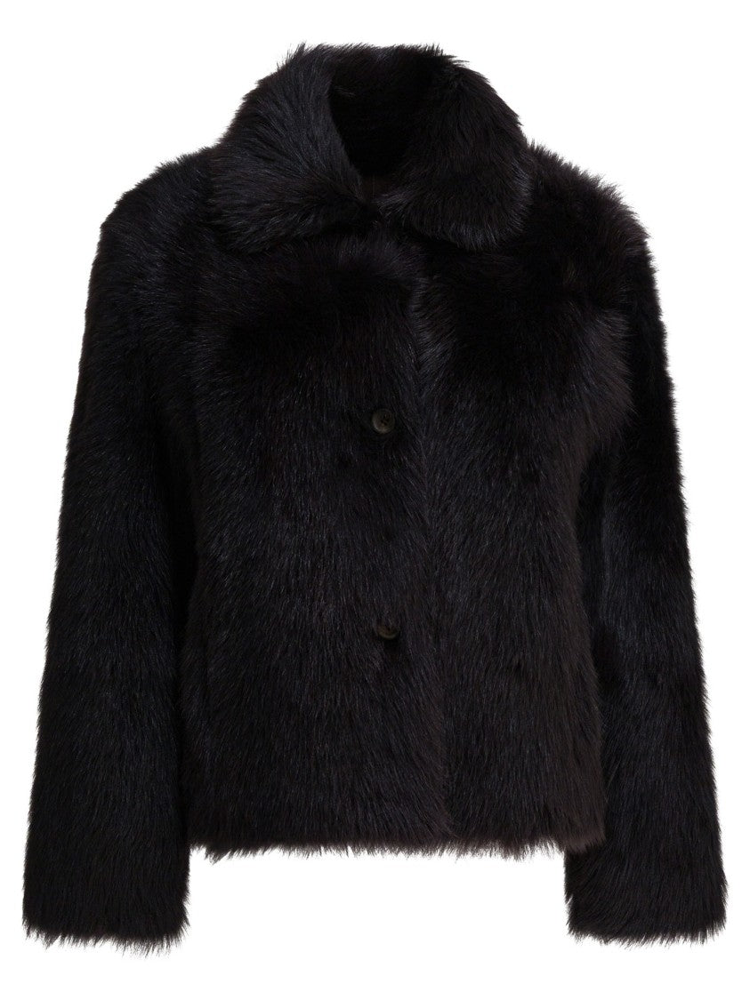 Semper Lamb Fur Coat With Leather-Lined Interior
