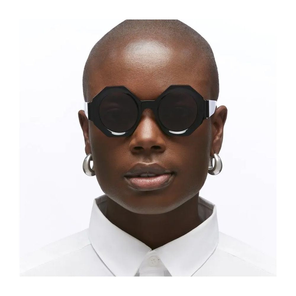 Kuboraum Mask R4 Sculptural Round Frame Sunglasses