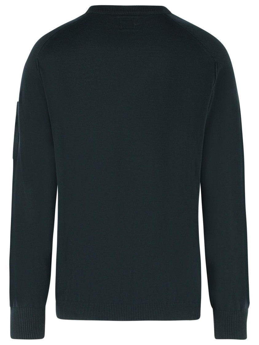 C.P. Company Black Cotton Sweater