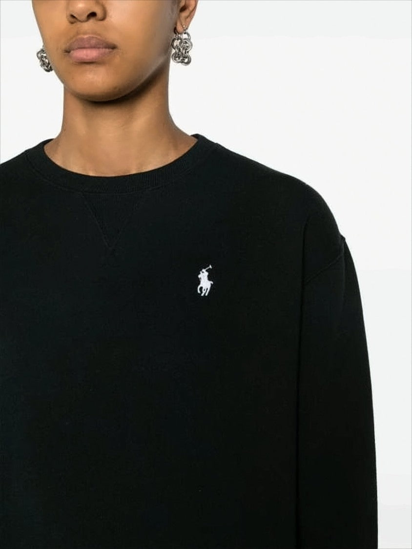 Polo Ralph Lauren Relaxed-Fit Long-Sleeve Top With Embroidered Logo
