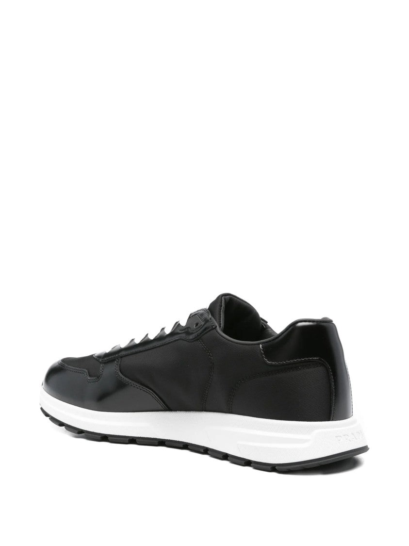 Prada Prax Black Low-Top Sneakers