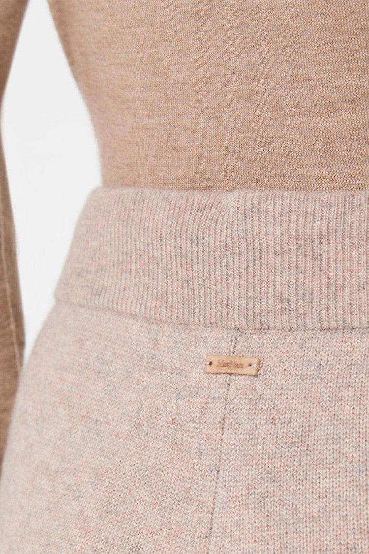 Max Mara Dusty Rose Mxmfiabe Cashmere Knit Pants