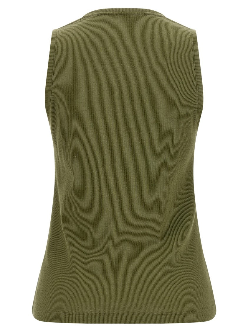 Balmain Logo Embroidery Tank Top