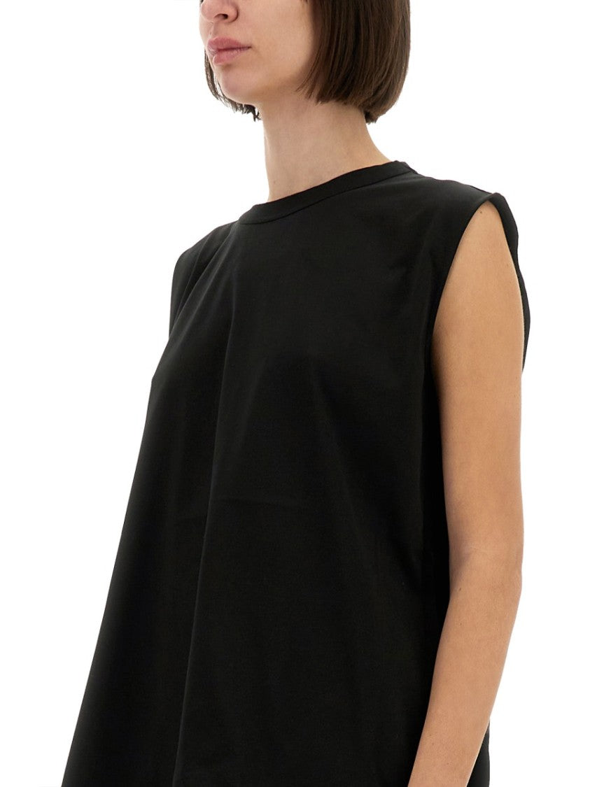 Fabiana Filippi Asymmetrical Hem Jersey Top