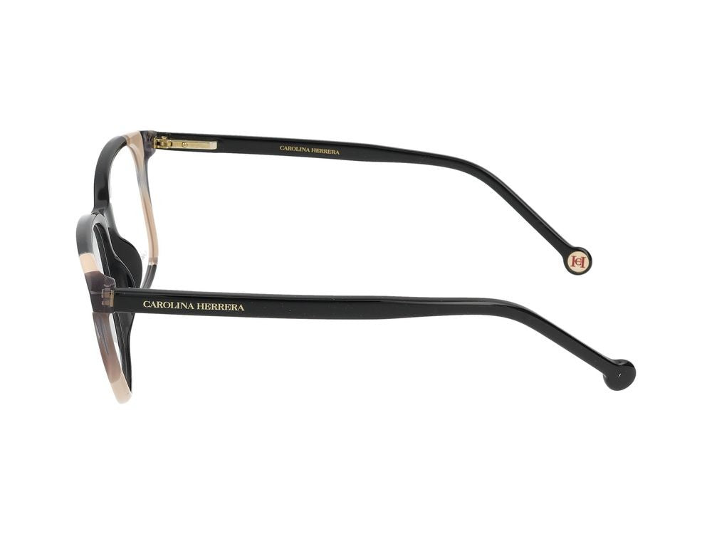 Carolina Herrera Eyeglasses Ch 0065 Kdx Black Nude 52/17/145