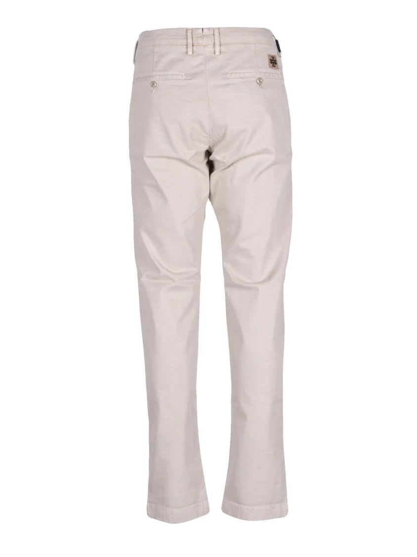 Jacob Cohen Classic Straight-Leg Chino Trousers With Minimalist Design