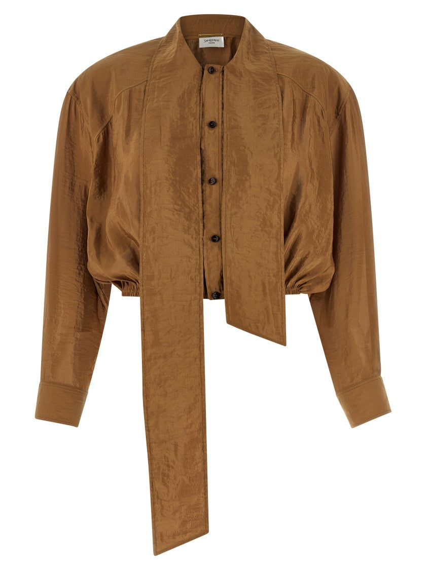 Saint Laurent Lavallière Blouse