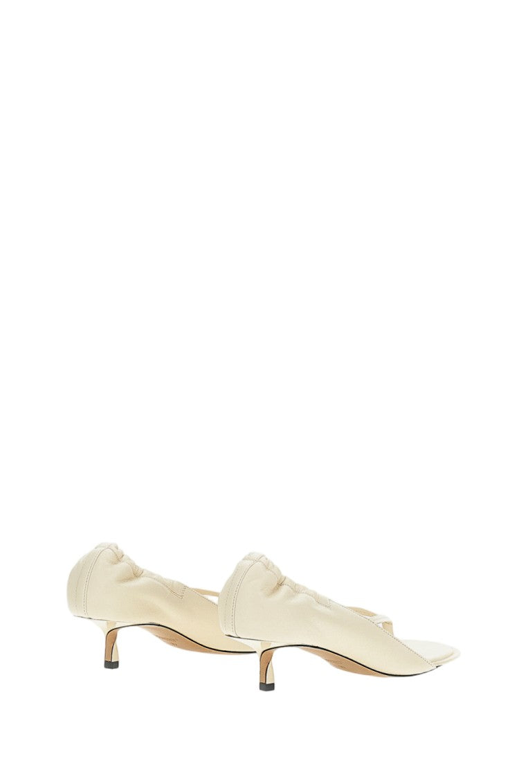 Jacquemus White Nu-Pieds B Thong Sandals