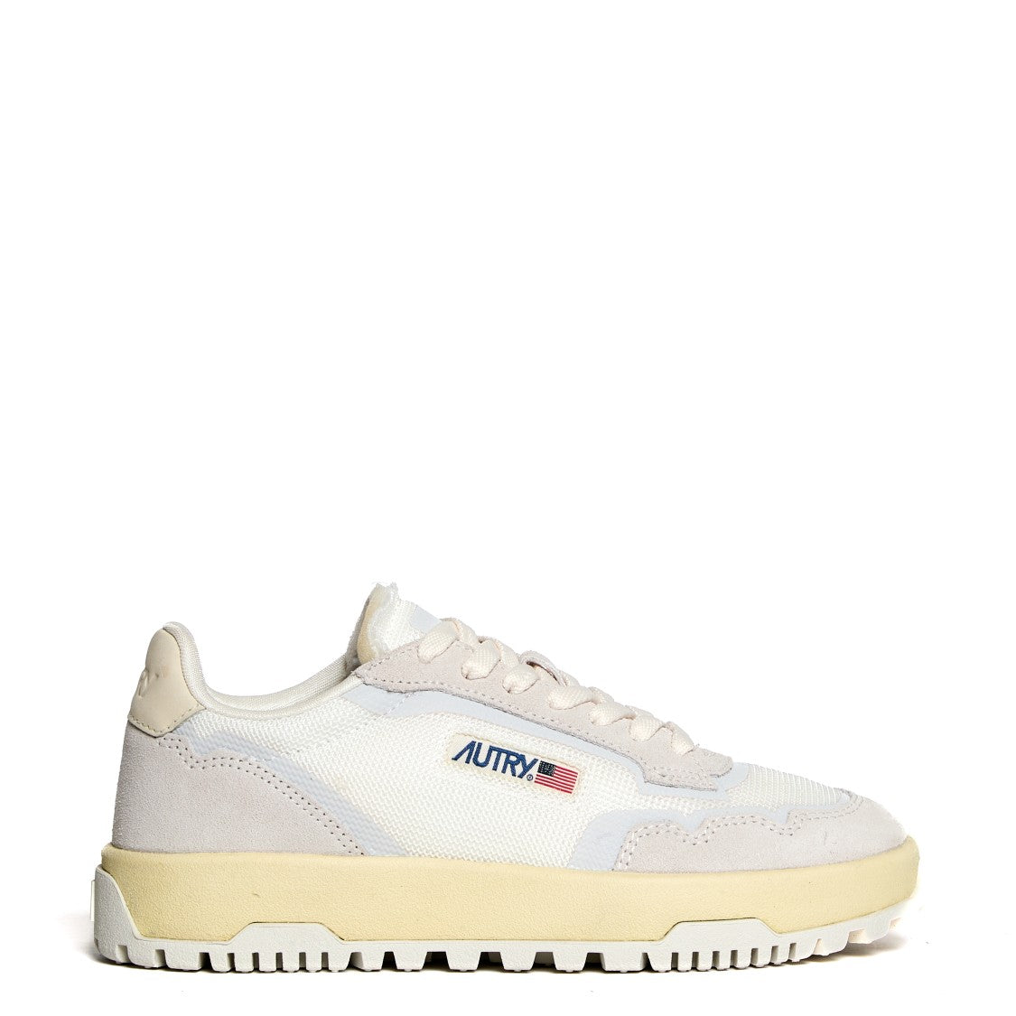 Autry Wildpace Low Sneakers With Textured Mesh