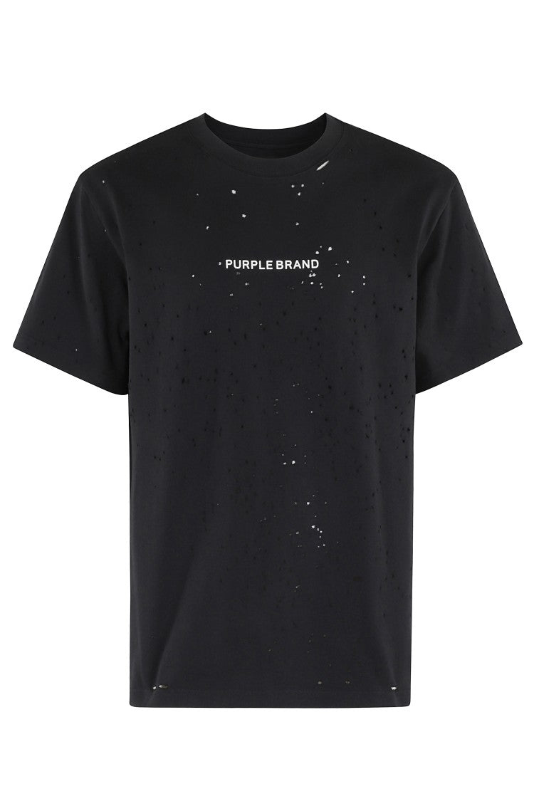 Purple Brand Hwt Jersey Ss Tee