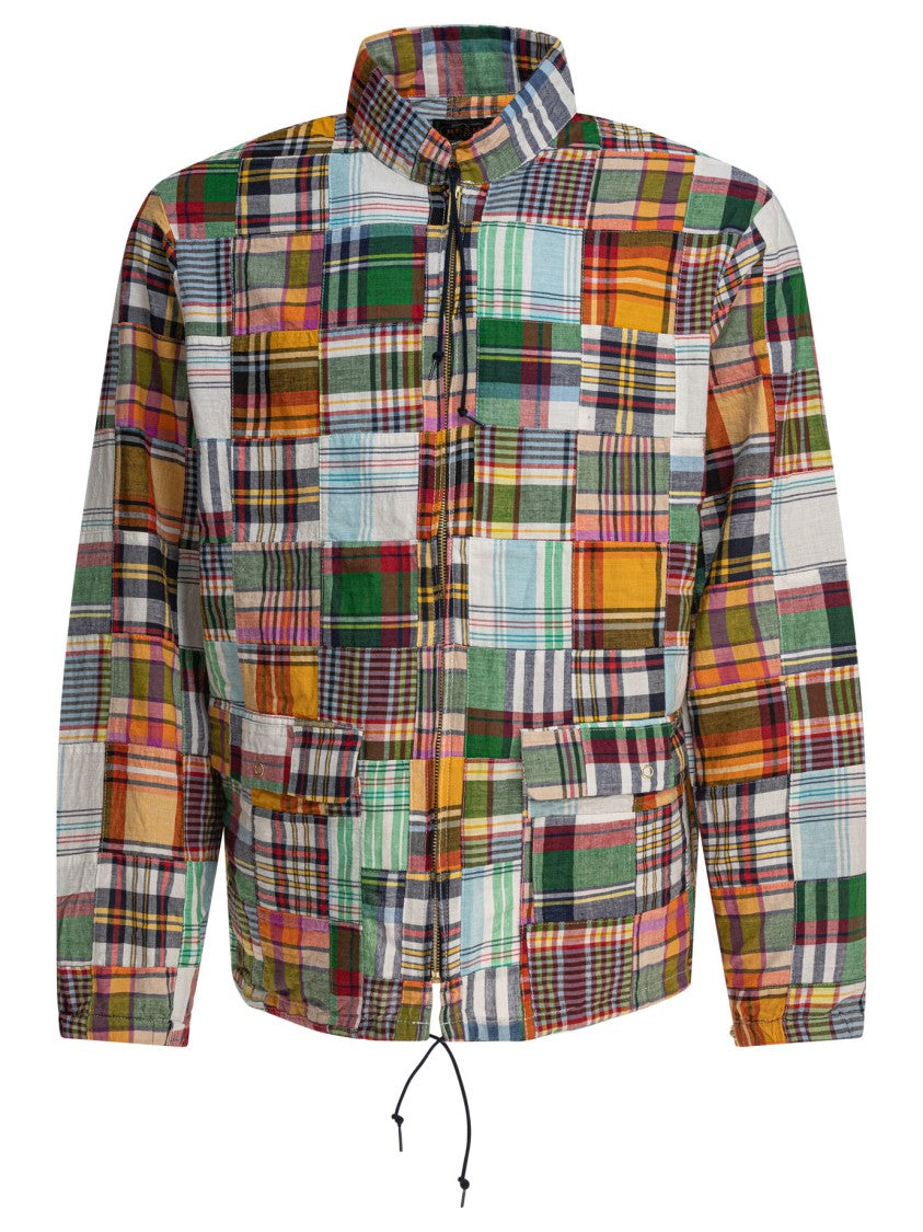 Beams Plus "Swing Patchwork Madras" Jacket