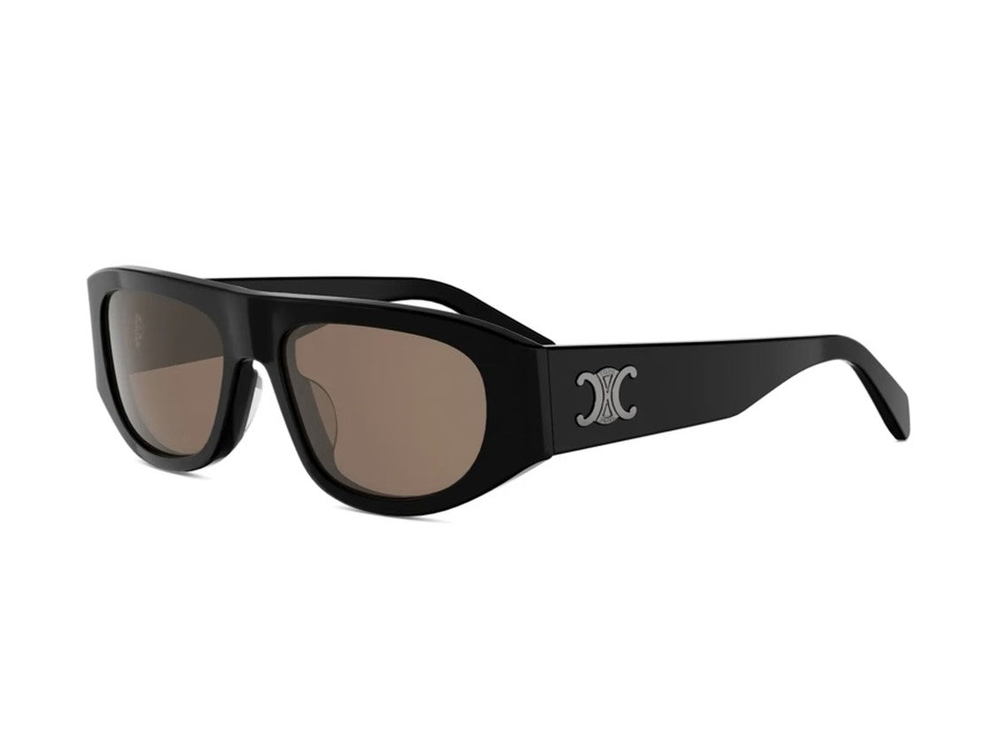 Celine Black Cl40334u Angular Acetate Sunglasses