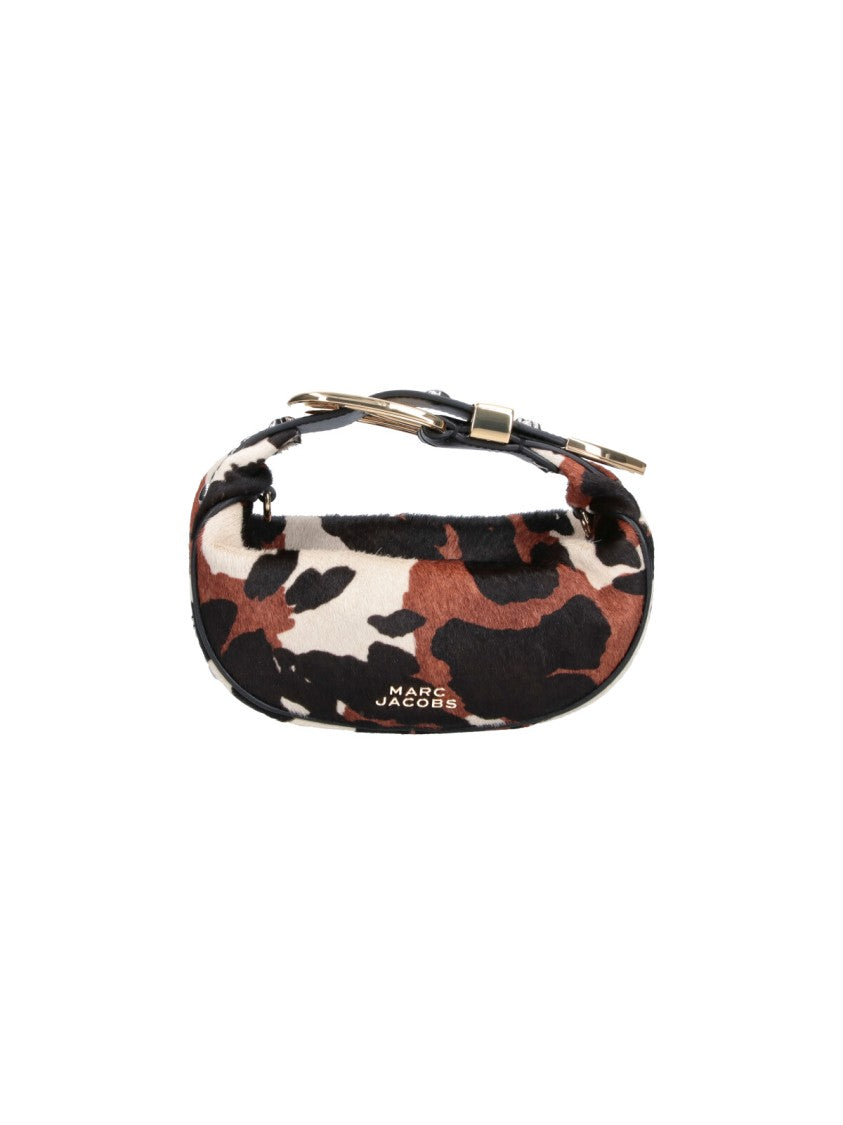 Marc Jacobs Brown The Party Bag Animal Print Bag