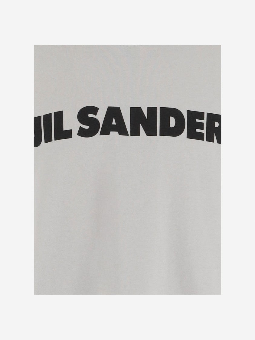 Jil Sander Cotton Jersey T-Shirt With Logo