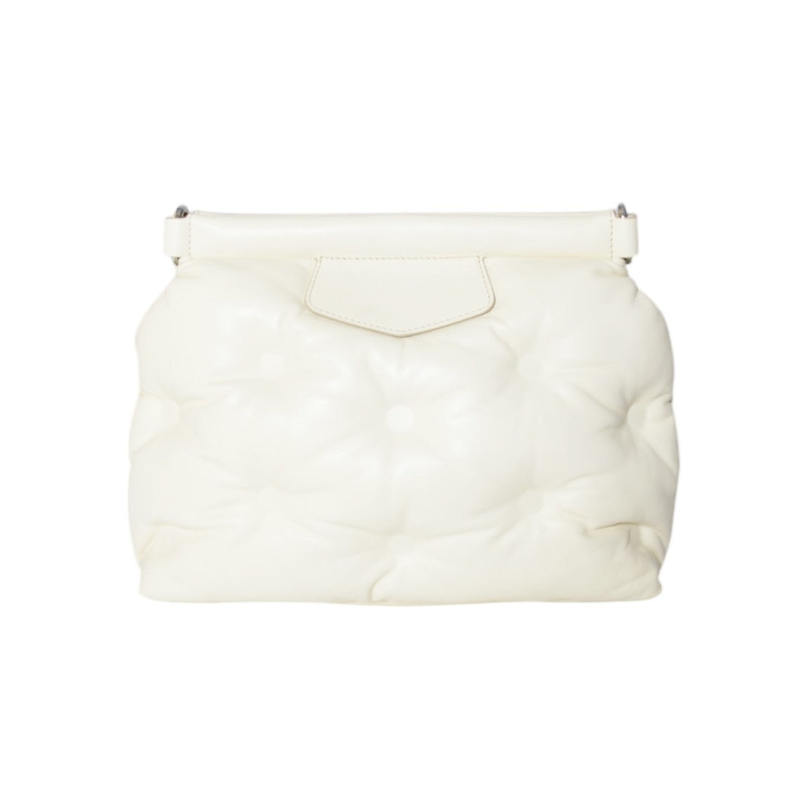 Maison Margiela Glam Slam Classique Padded Small Cream